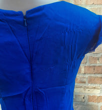 Load image into Gallery viewer, Vintage Couture Barabra Bates Custom Silk Swing Dress Small Kargo Fresh