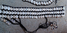 Load image into Gallery viewer, Vintage Cowrie shell wide belt choker and handmade earrings set Kargo Fresh