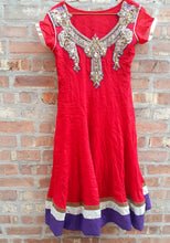 Load image into Gallery viewer, Vintage Custom Indian Silk Anarkali Kurti Set Kargo Fresh