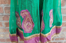 Load image into Gallery viewer, Vintage Custom Indian Silk Anarkali Kurti Set Kargo Fresh