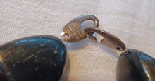 Load image into Gallery viewer, Vintage Gerda LYNGGAARD Copenhagen Monies Ebony and Horn Runway Necklace Rare Kargo Fresh
