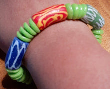 Load image into Gallery viewer, Vintage Ghana Trade Clay Bracelet Kargo Fresh