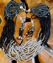 Load image into Gallery viewer, Vintage Glass Bead Multi Strand Necklace Set Kargo Fresh