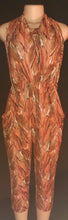 Load image into Gallery viewer, Vintage Halter Jumpsuit 1980's Kargo Fresh