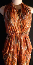 Load image into Gallery viewer, Vintage Halter Jumpsuit 1980's Kargo Fresh