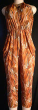 Load image into Gallery viewer, Vintage Halter Jumpsuit 1980's Kargo Fresh