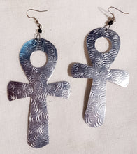 Load image into Gallery viewer, Vintage Handmade Ankh Earrings Kargo Fresh