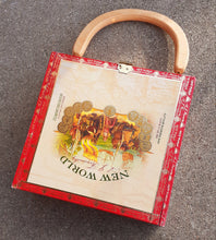 Load image into Gallery viewer, Vintage Handmade Authentic Cigar Box Purse Kargo Fresh