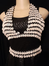 Load image into Gallery viewer, Vintage Handmade Cowrie Shell Bikini Bra and Belt Kargo Fresh