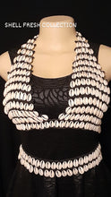 Load image into Gallery viewer, Vintage Handmade Cowrie Shell Bikini Bra and Belt Kargo Fresh