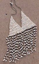 Load image into Gallery viewer, Vintage Handmade Cowrie Shell Bikini Top and Earrings Set Kargo Fresh