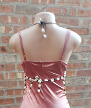 Load image into Gallery viewer, Vintage Handmade Cowrie Shell Bikini Top and Earrings Set Kargo Fresh