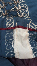 Load image into Gallery viewer, Vintage Handmade Maxi Skirt With Silver Rooster Charms Kargo Fresh