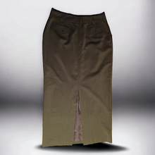 Load image into Gallery viewer, Vintage Herman Geist wool military style maxi skirt 14 Kargo Fresh