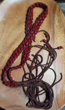 Load image into Gallery viewer, Vintage Hippie Suede and Glass Bead String Belt Kargo Fresh