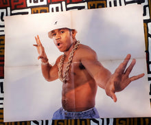 Load image into Gallery viewer, Vintage LL COOL J B/W Dougie Fresh and The Get Fresh Crew Poster 1988 Kargo Fresh