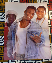 Load image into Gallery viewer, Vintage LL COOL J B/W Dougie Fresh and The Get Fresh Crew Poster 1988 Kargo Fresh