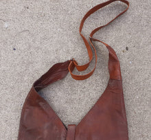 Load image into Gallery viewer, Vintage Large Leather Ankh Crossbody Kargo Fresh