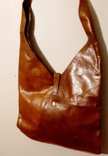 Load image into Gallery viewer, Vintage Large Leather Ankh Crossbody Kargo Fresh