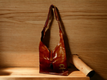 Load image into Gallery viewer, Vintage Large Leather Ankh Crossbody Kargo Fresh