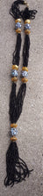 Load image into Gallery viewer, Vintage Lariat Glass Bead and Brass Multi Strand Necklace Set (India) Kargo Fresh