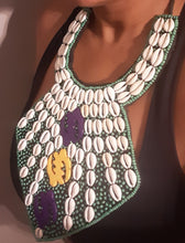 Load image into Gallery viewer, Vintage Malian Handbeaded Breastplate Collar Necklace Kargo Fresh