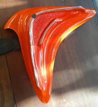 Load image into Gallery viewer, Vintage Mid century modern Atomic Boomerang Ashtray 1960s Kargo Fresh