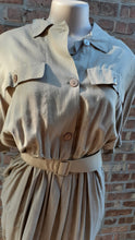 Load image into Gallery viewer, Vintage Ms. Chaus Khaki Rayon Career Dress Size 14/16 Kargo Fresh