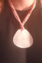 Load image into Gallery viewer, Vintage Natural Abalone Shell and Wood Bead Necklace Kargo Fresh