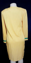 Load image into Gallery viewer, Vintage Nicole Studio NY Rayon Coat Dress Size 10 Kargo Fresh