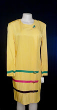 Load image into Gallery viewer, Vintage Nicole Studio NY Rayon Coat Dress Size 10 Kargo Fresh