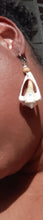Load image into Gallery viewer, Vintage Odd Natural Shell Dangle Earrings Kargo Fresh