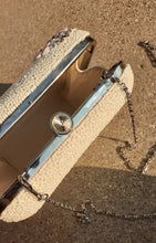 Load image into Gallery viewer, Vintage Pearl Bead and Rhinestone Clutch Purse Kargo Fresh
