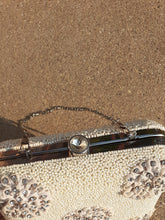 Load image into Gallery viewer, Vintage Pearl Bead and Rhinestone Clutch Purse Kargo Fresh