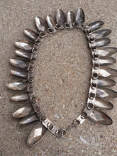 Load image into Gallery viewer, Vintage Rustic Silver Metal Abstract Necklace Kargo Fresh