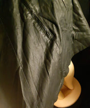 Load image into Gallery viewer, Vintage Vegan leather Skater Skirt and Moto Vest Set Kargo Fresh