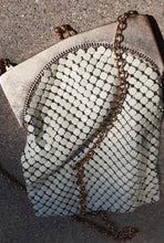 Load image into Gallery viewer, Vintage Whiting & Davis 1950s Era Metal Mesh Purse Kargo Fresh