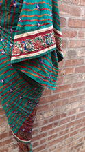 Load image into Gallery viewer, Vintage handmade Indian Sari Rayon Sequins Hand Embellished Kargo Fresh