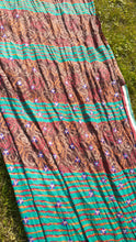 Load image into Gallery viewer, Vintage handmade Indian Sari Rayon Sequins Hand Embellished Kargo Fresh
