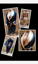Load image into Gallery viewer, Vintage ladies Reversable Satin Kimono Robe L Kargo Fresh