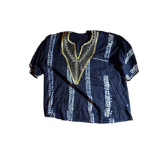 Load image into Gallery viewer, Vintage mens handmade Dashiki L-XL Kargo Fresh