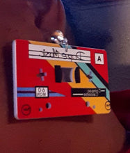 Load image into Gallery viewer, Vintage style Cassette Tape CLIP ON Earrings Kargo Fresh