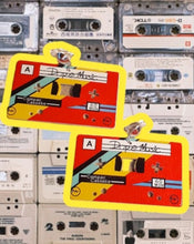 Load image into Gallery viewer, Vintage style Cassette Tape CLIP ON Earrings Kargo Fresh