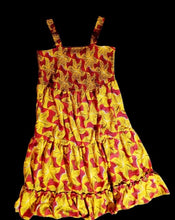 Load image into Gallery viewer, Vintage style kaftan dress and matching earrings new free size Kargo Fresh