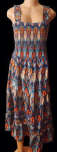 Load image into Gallery viewer, Vintage style kaftan dress and matching earrings new free size Kargo Fresh