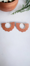 Load image into Gallery viewer, Wooden Hoop Earrings Kargo Fresh