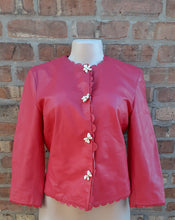 Load image into Gallery viewer, Y2K Siena Studios Pink Leather Blazer Jacket Small Kargo Fresh