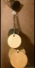 Load image into Gallery viewer, Minimalist Geometric Design Wooden Dangle Earrings
