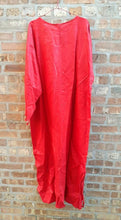 Load image into Gallery viewer, Vintage African Stars Embroidered Kaftan with Tags, Up to XXL