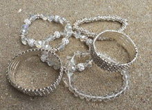 Load image into Gallery viewer, Blingy Crystal And Rhinestone Bead Layering Bracelet Set